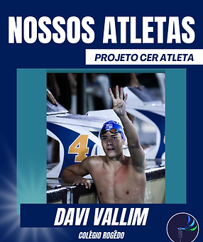 Atleta Projeto CER Atleta - Colégio Rogêdo