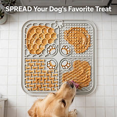 dog licking mat for grooming
