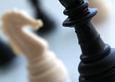 Chess Pieces Close-up