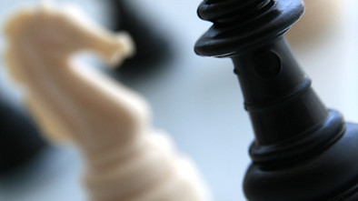 Chess Pieces Close-up