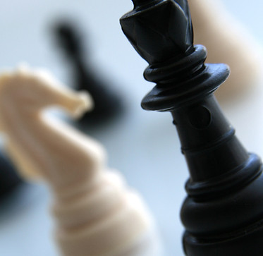 Chess Pieces Close-up