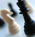 Chess Pieces Closeup