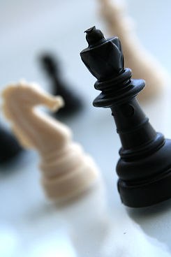 Chess Pieces Close-up