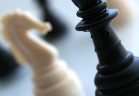 Chess Pieces Close-up