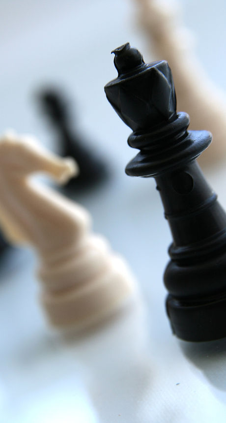 Chess Pieces Close-up