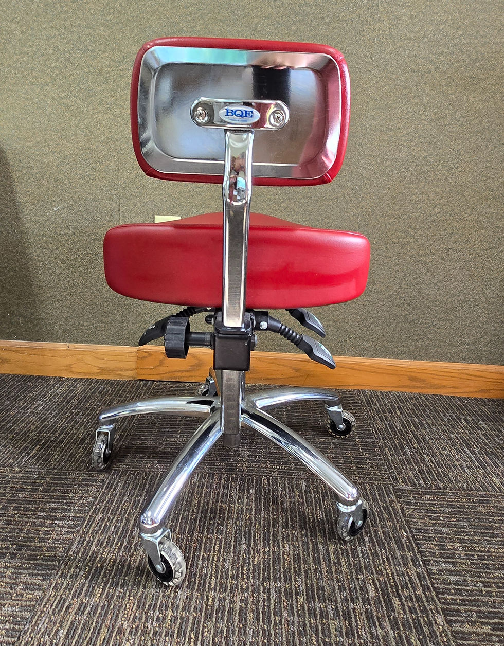 Thumbnail: CorrectSit Ergonomic Operator Stool – Red