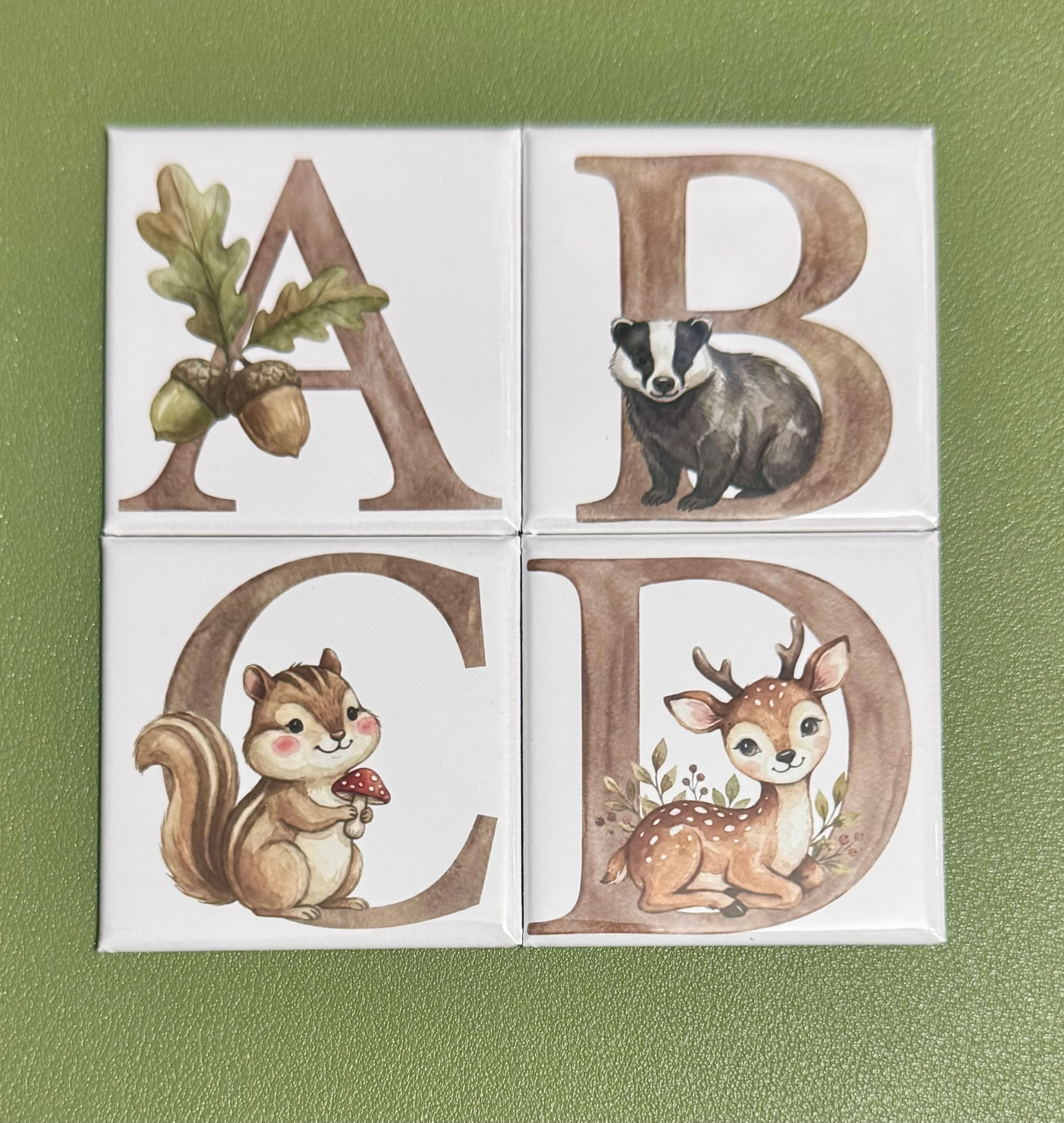 Woodland Alphabet