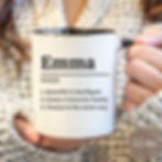 Personalized Name Definition Mug