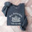 Thumbnail: Personalized Teacher Sweatshirt with Name and Grade Level Front Print in Dark Heather