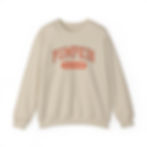 Pumpkin Season Fall Unisex Crewneck Sweatshirt, Fall Sweater, Autumn Sweater in Sand