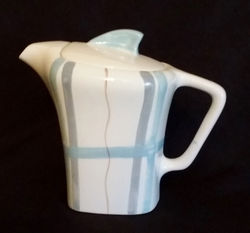 Tartan Blue Pot Front