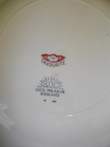 Favourite Plate Back Stamp