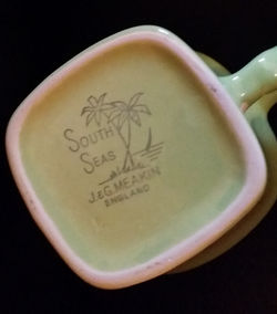 South Seas Lime Green Pot Base