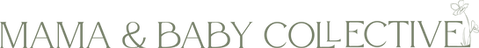 Mama and Baby Collective's logo with flowers