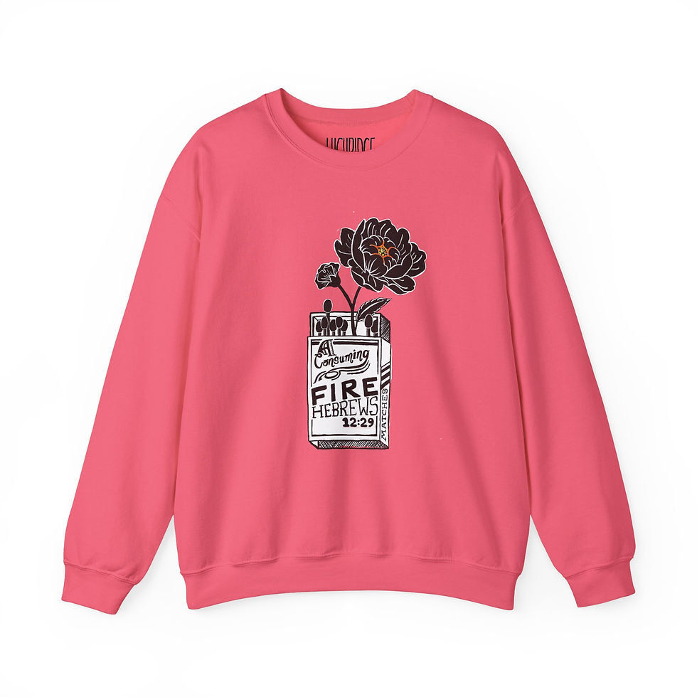 Thumbnail: Hebrews 12:29 - Crewneck Sweatshirt