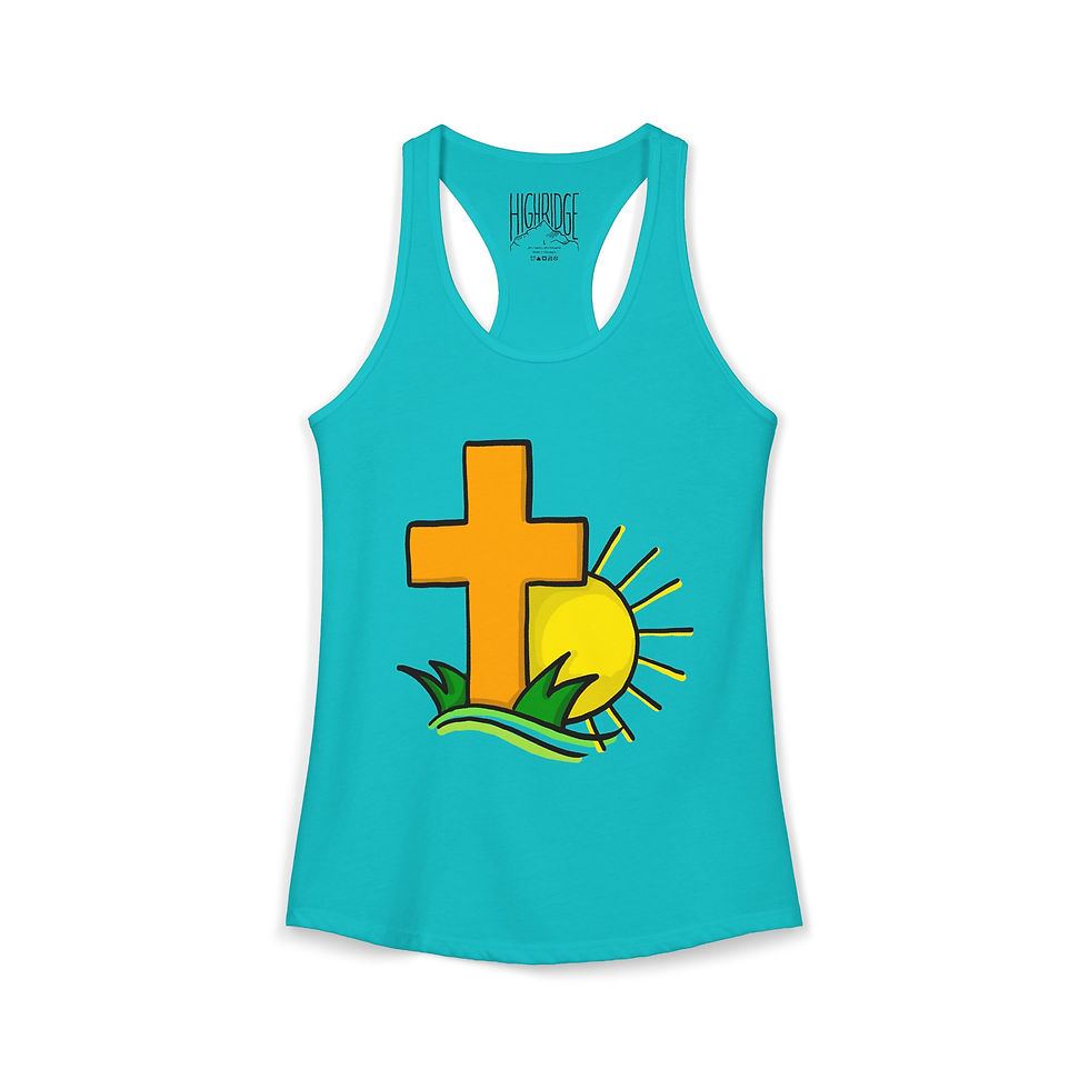 Thumbnail: The Cross - Women's Ideal Racerback Tank