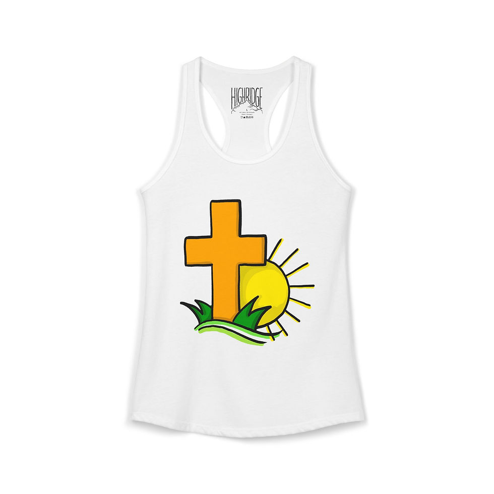 Thumbnail: The Cross - Women's Ideal Racerback Tank