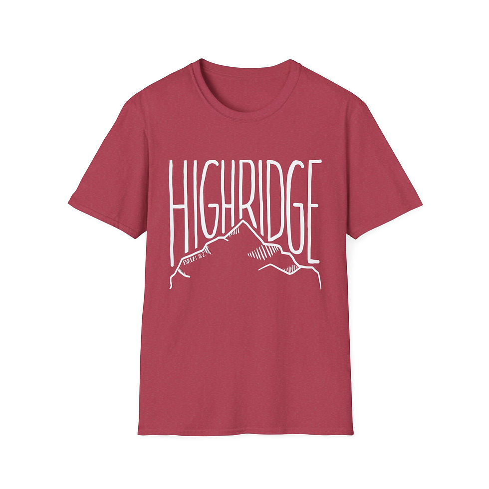 Thumbnail: High Ridge Unisex Softstyle T-Shirt