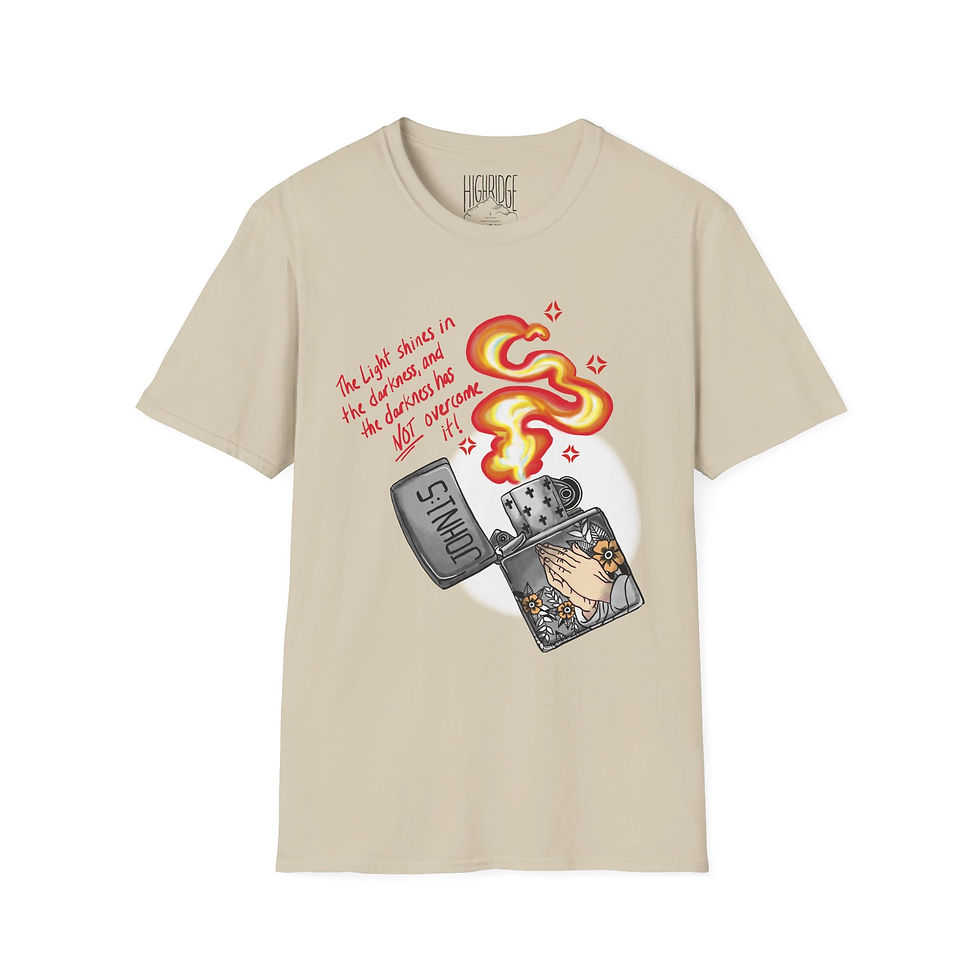 Thumbnail: John 1:5  - T Shirt
