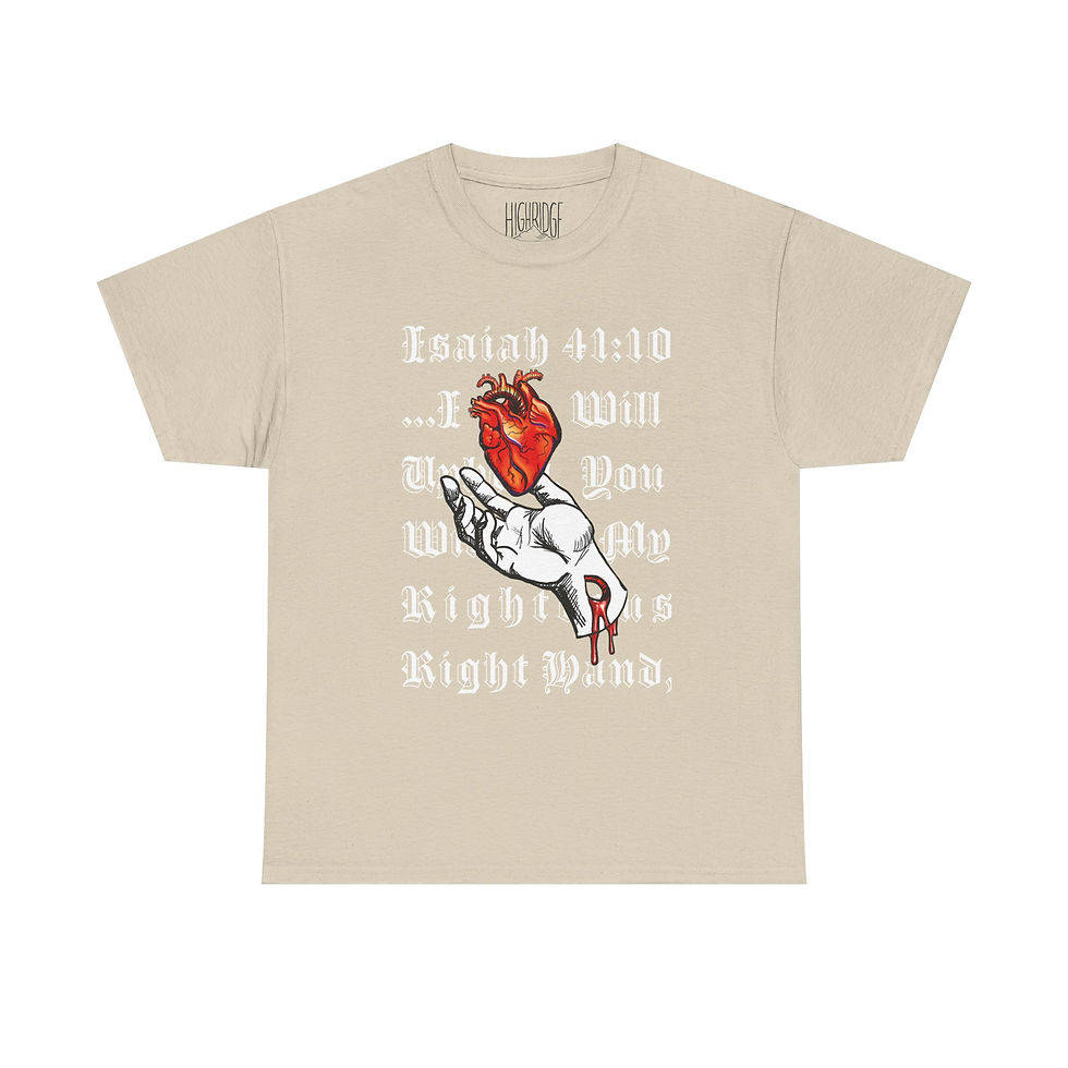 Thumbnail: Isaiah 41:10 T-Shirt | Christian Faith Scripture Tee