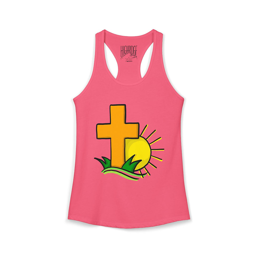 Thumbnail: The Cross - Women's Ideal Racerback Tank