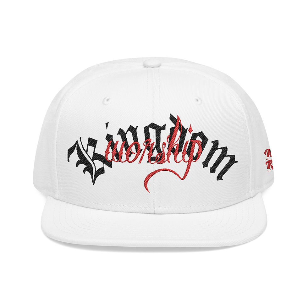 Thumbnail: Embroidered Snapback Hat — Kingdom Worship