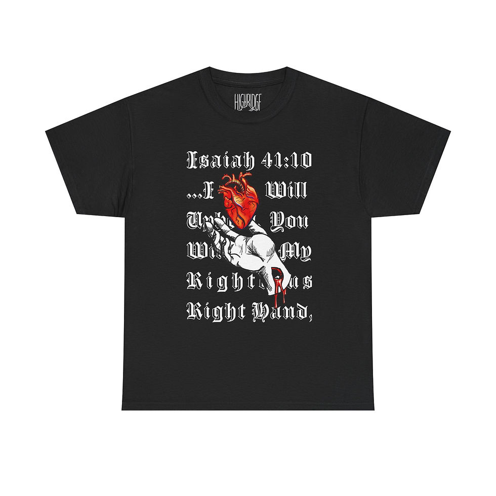 Thumbnail: Isaiah 41:10 T-Shirt | Christian Faith Scripture Tee