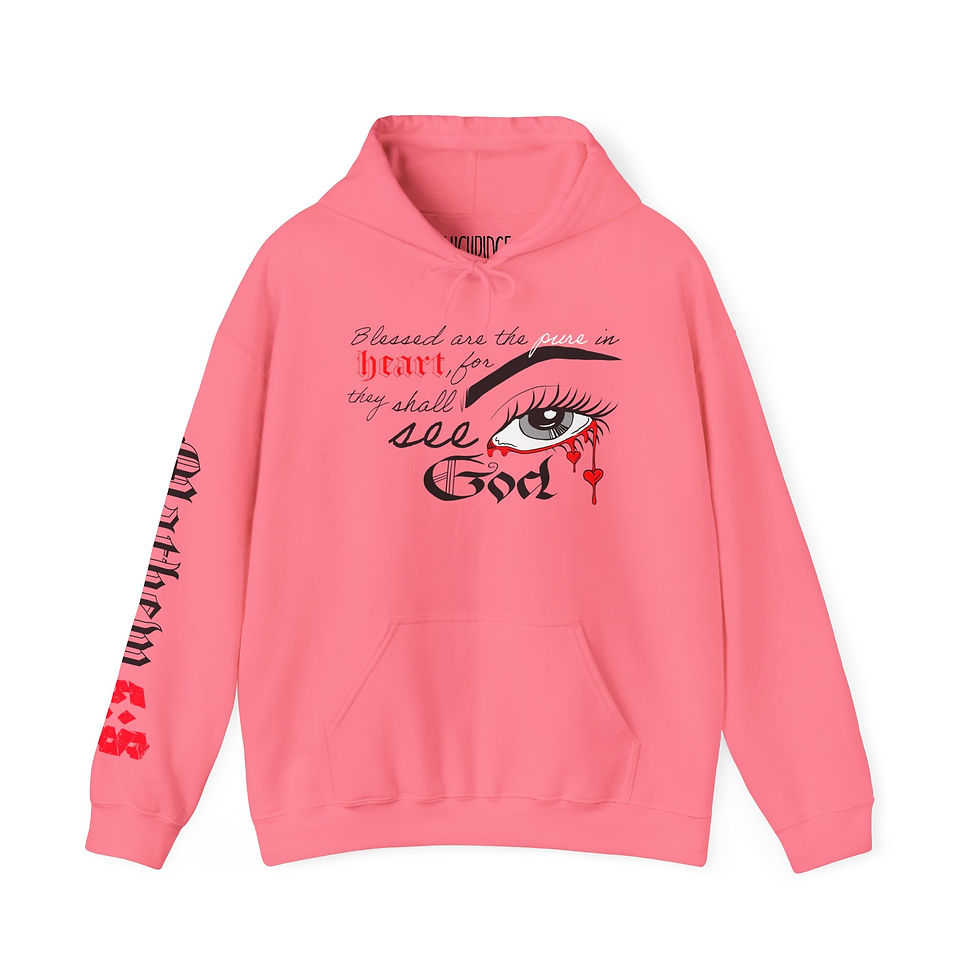 Thumbnail: Mathew 5:8 - Hoodie Sweatshirt 