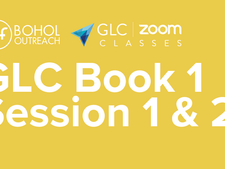 [Batch 2] GLC Book 1: Session 1 & 2