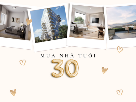 Mua nhà trước tuổi 30