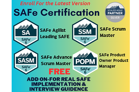 SAFe certifications and training