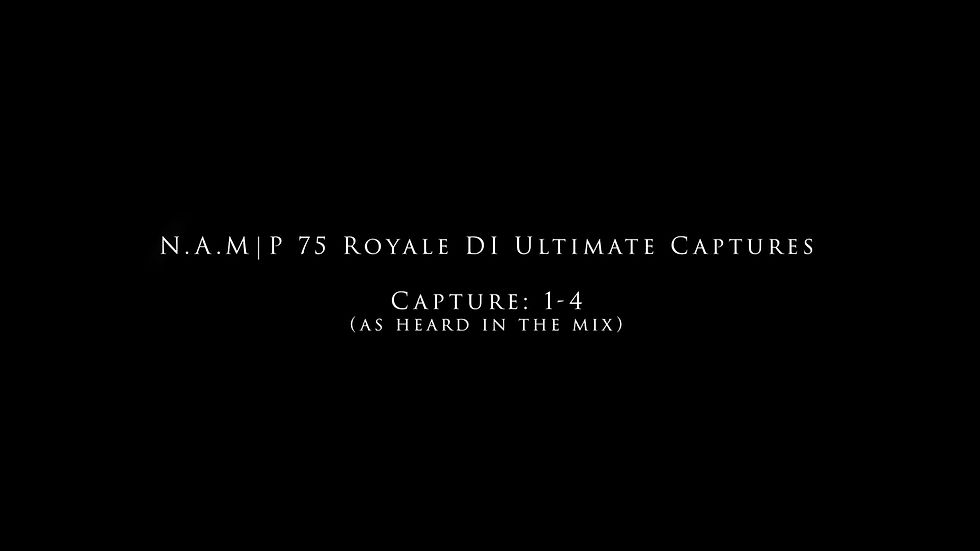 Thumbnail: N.A.M - P 75 Royale Ultimate AND DI Ultimate Captures