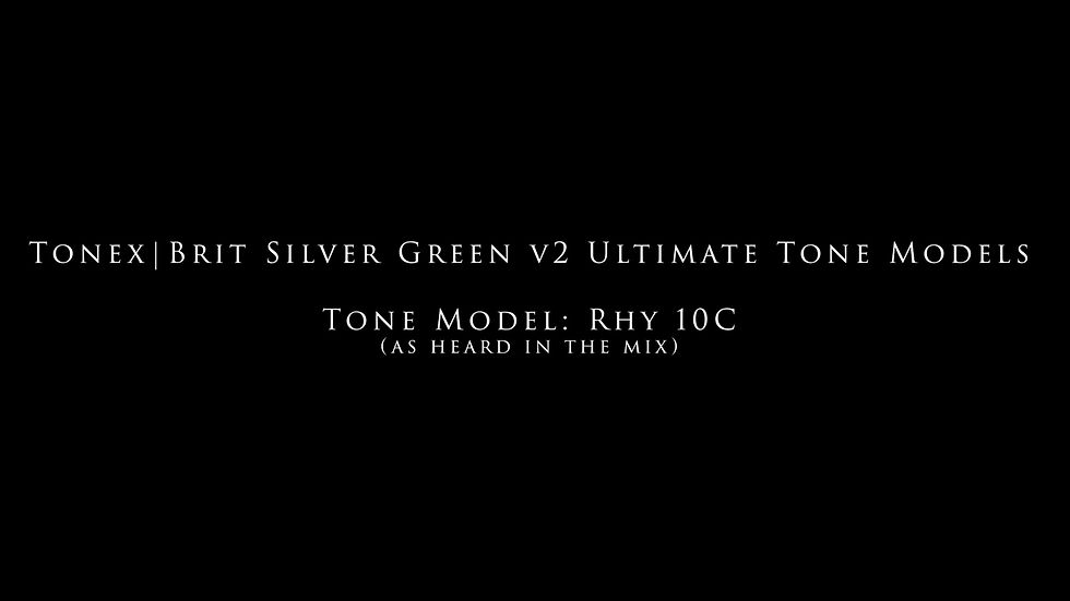 Thumbnail: Tonex v2.0 - Brit Silver GREEN Ultimate v2.0
