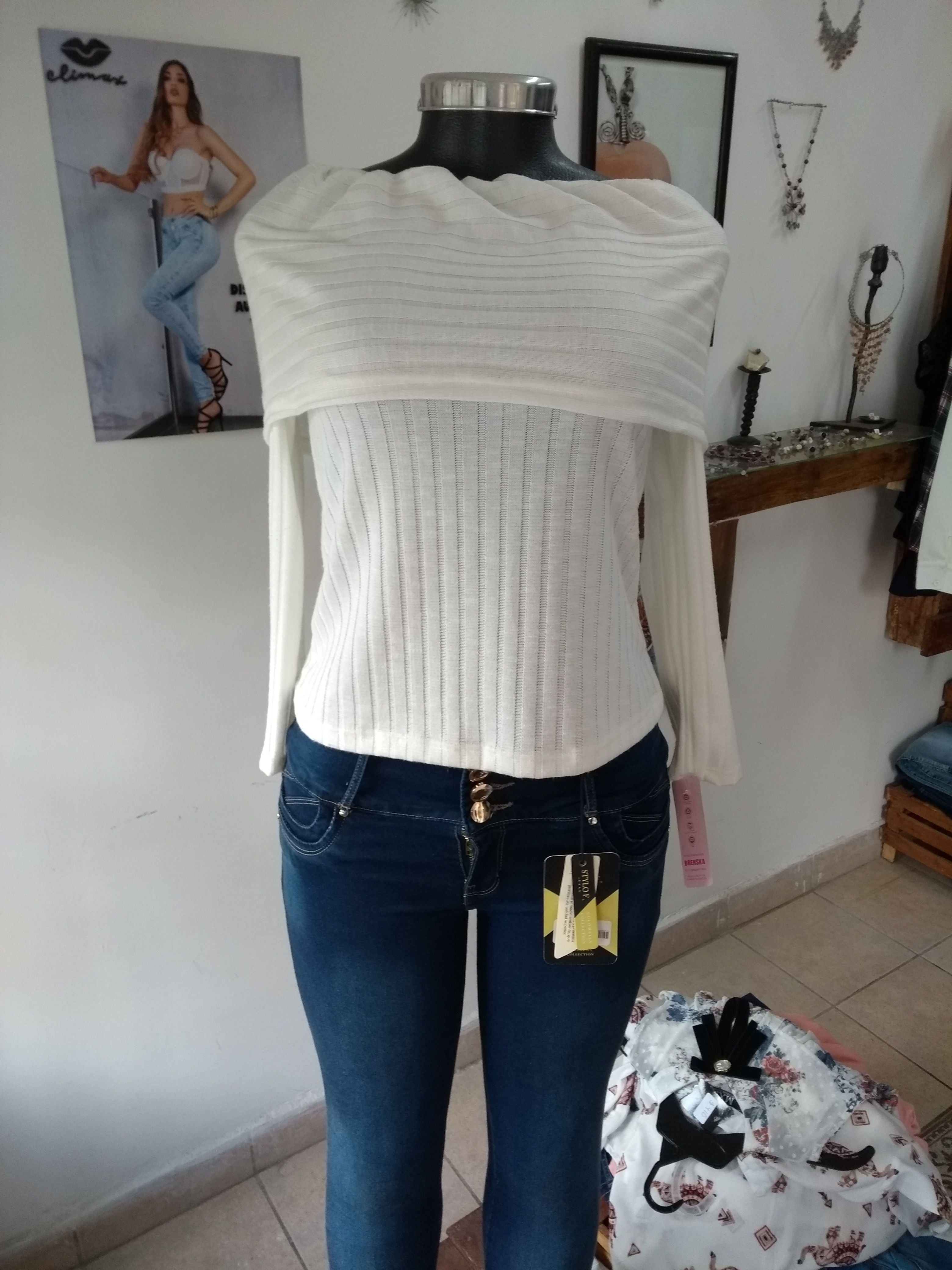 Blusa blanca