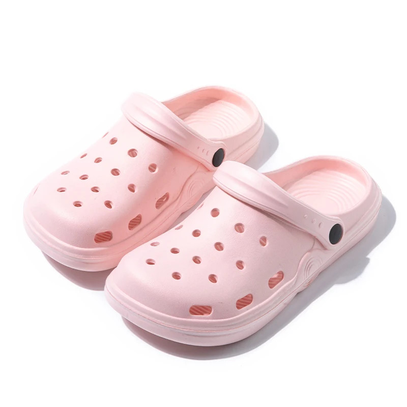 Thumbnail: Women Clogs Summer Female Sandals Thick Bottom Home Slides Soft EVA Dry Wedges