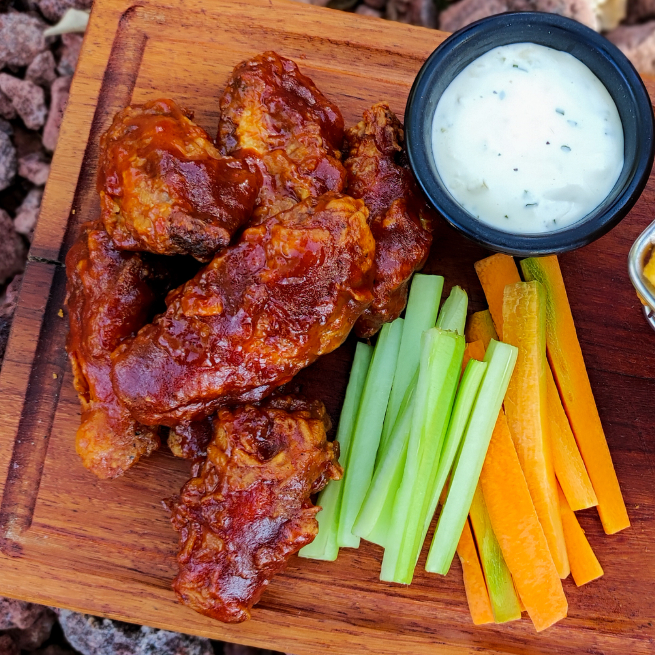 Arranged Food and Objects