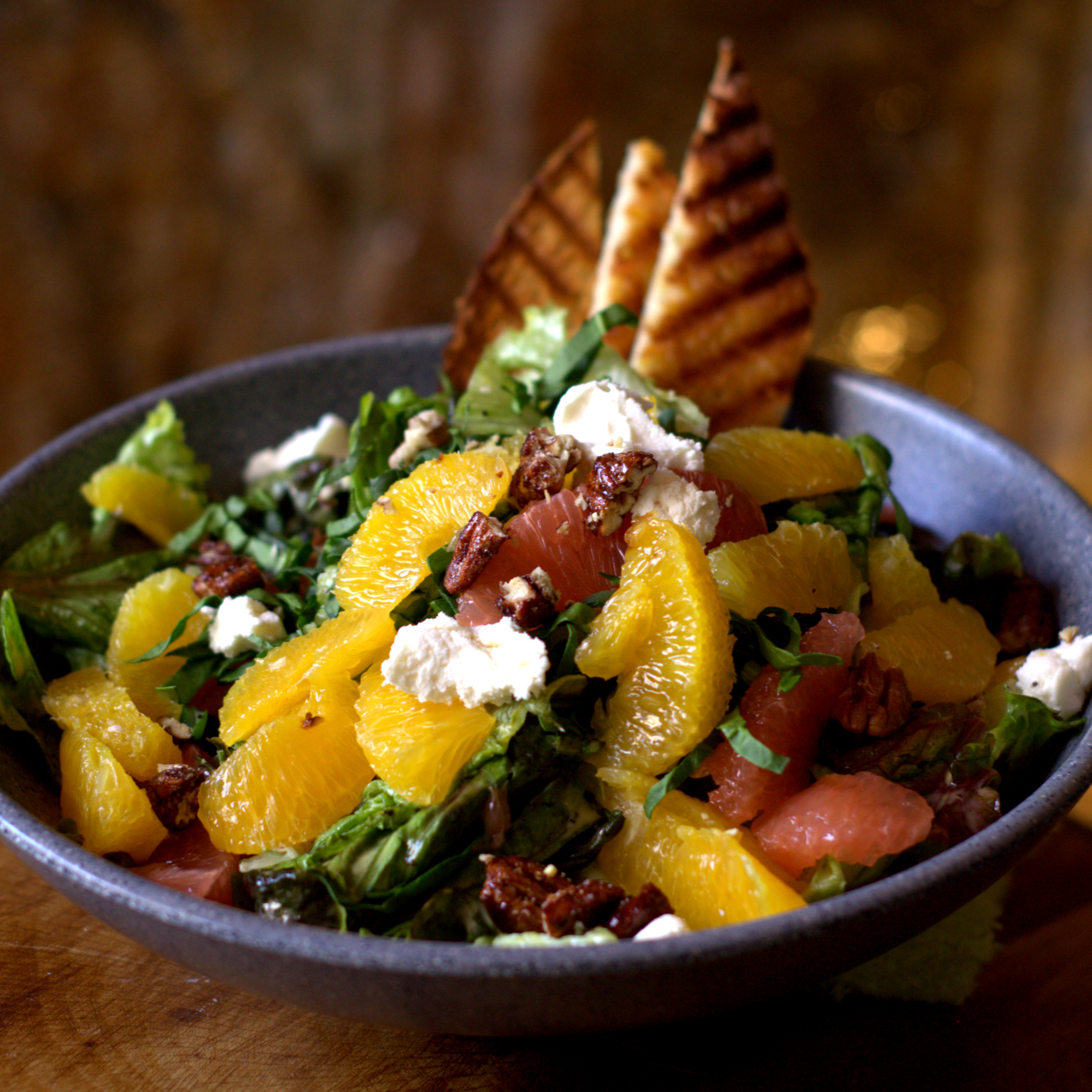 Arranged Food and Objects