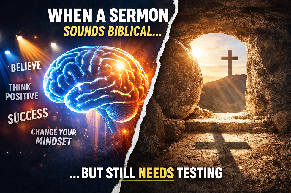 When to Test a Sermon That Sounds Biblical