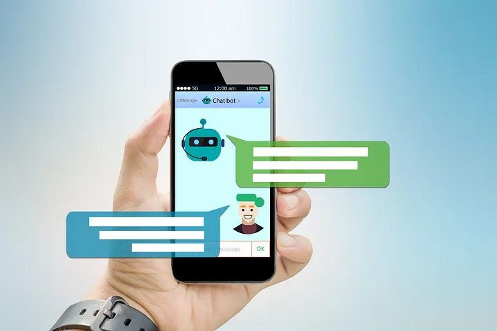 Celular con icons de mensajes