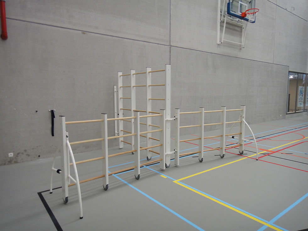 Thumbnail: Gymtoestel / sterwandapparaat 125-215-125 cm - prijs op aanvraag