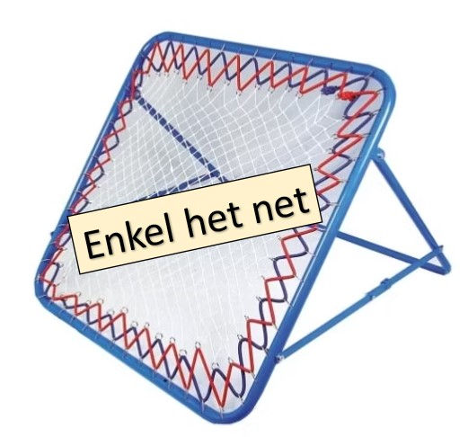 Rebounder / punch back / tchouckball - VERVANGNET