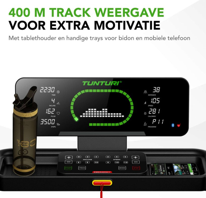 Thumbnail: Loopband Tunturi Cardio Fit T50