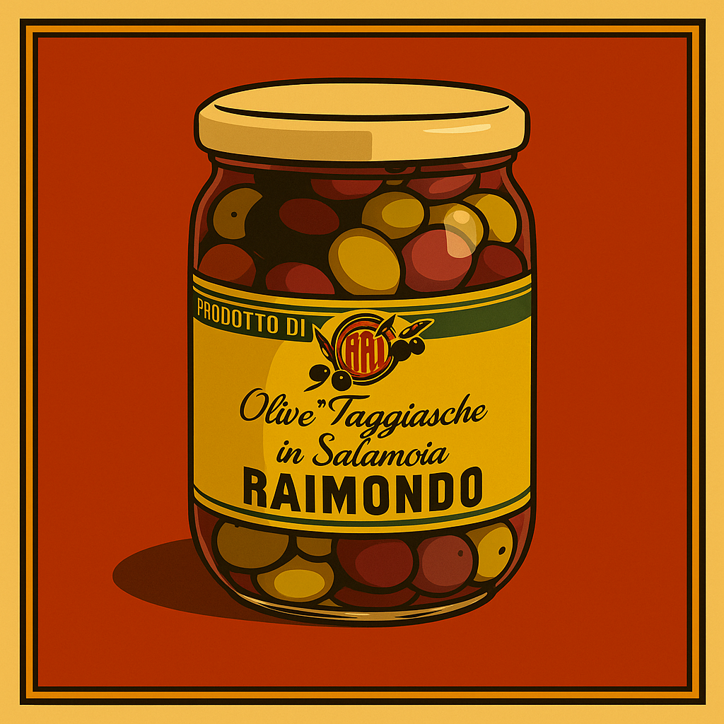 Olive Taggiasche in salamoia