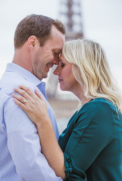 paris engagement session photos