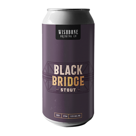 Black Bridge Stout | Wishbone Brewing Co