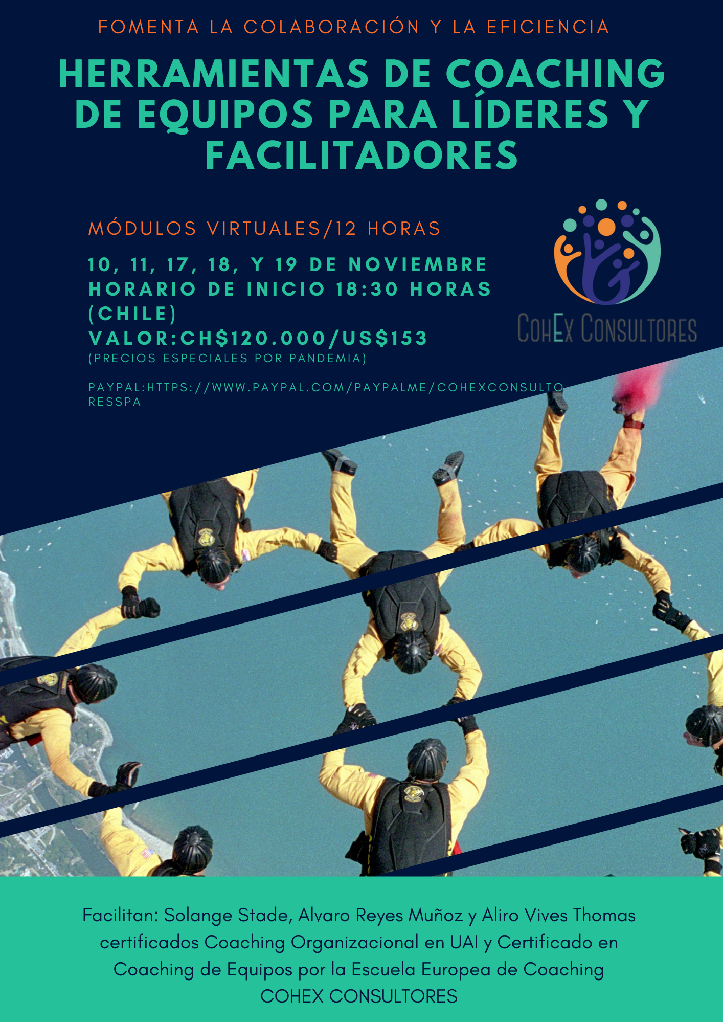 Herramientas de Coaching de Equipos para líderes y facilitadores