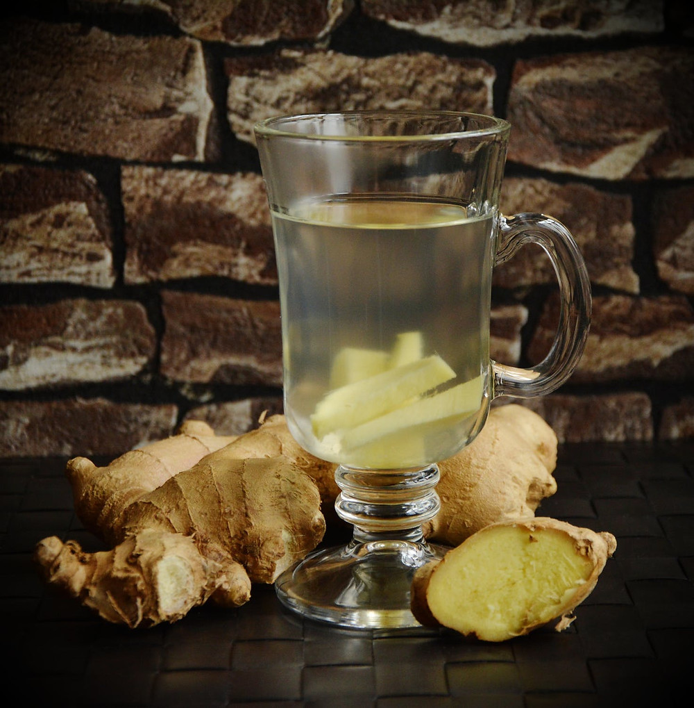 ginger, herb, tea, drink