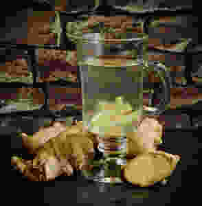 ginger, herb, tea, drink