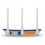 Miniatura: Fundo do Archer C20W Roteador DualBand AC750 Fast na cor branca e azul com 3 antenas com portas fast