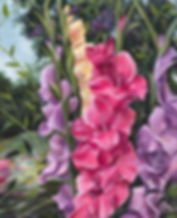 16”x20” Gladiolus